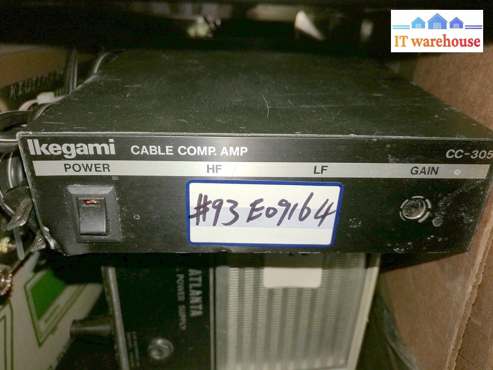 + Ikegami Cable Comp.amplifier Cc-305