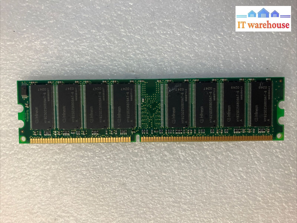 Infineon Hys64D64329Gu-6-A 512Mb Pc2700U 166Mhz Cl2.5 Dimm Desktop Memory ~