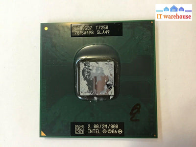 Intel Core 2 Duo T7250 Lf80537 Sla49 Cpu 800/2.00 Ghz Tested