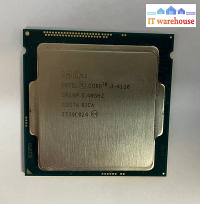 ~ Intel Core I3-4130 3.40Ghz Sr1Np Lga1150 Dual-Core Cpu Processor