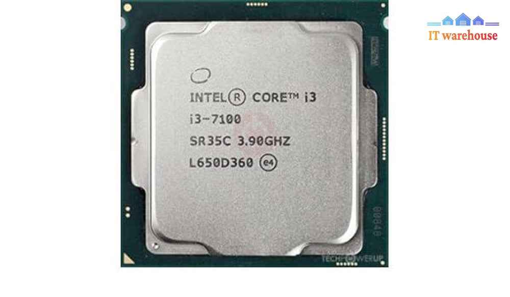 Intel Core I3-7100 3.90Ghz Duo-Core Cpu Processor Sr35C Socket Lga1151