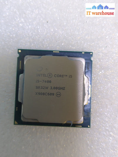 Intel Core I5-7400 3.0Ghz Quad-Core Cpu Processor Sr32W Lga1151 Socket -