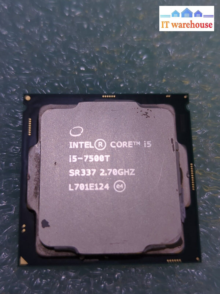 Intel Core I5-7500T - 2.7 Ghz Quad-Core Sr337 Processor Cpu