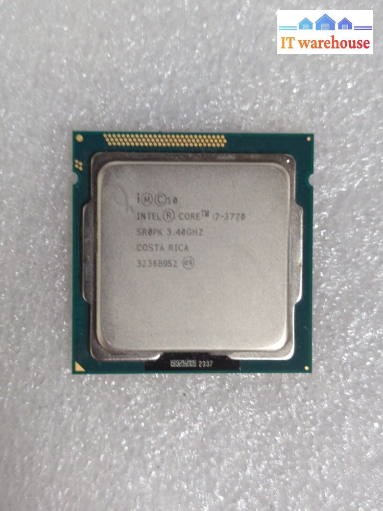 Intel Core I7-3770 3.4 Ghz 5 Gt/S Lga 1155 Desktop Cpu Processor Sr0Pk -