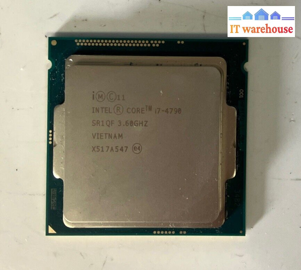 (Lot 3X) Intel Core I7-4790 3.60Ghz Quad-Core Lga 1150 8Mb Cpu Processor Sr1Qf ~