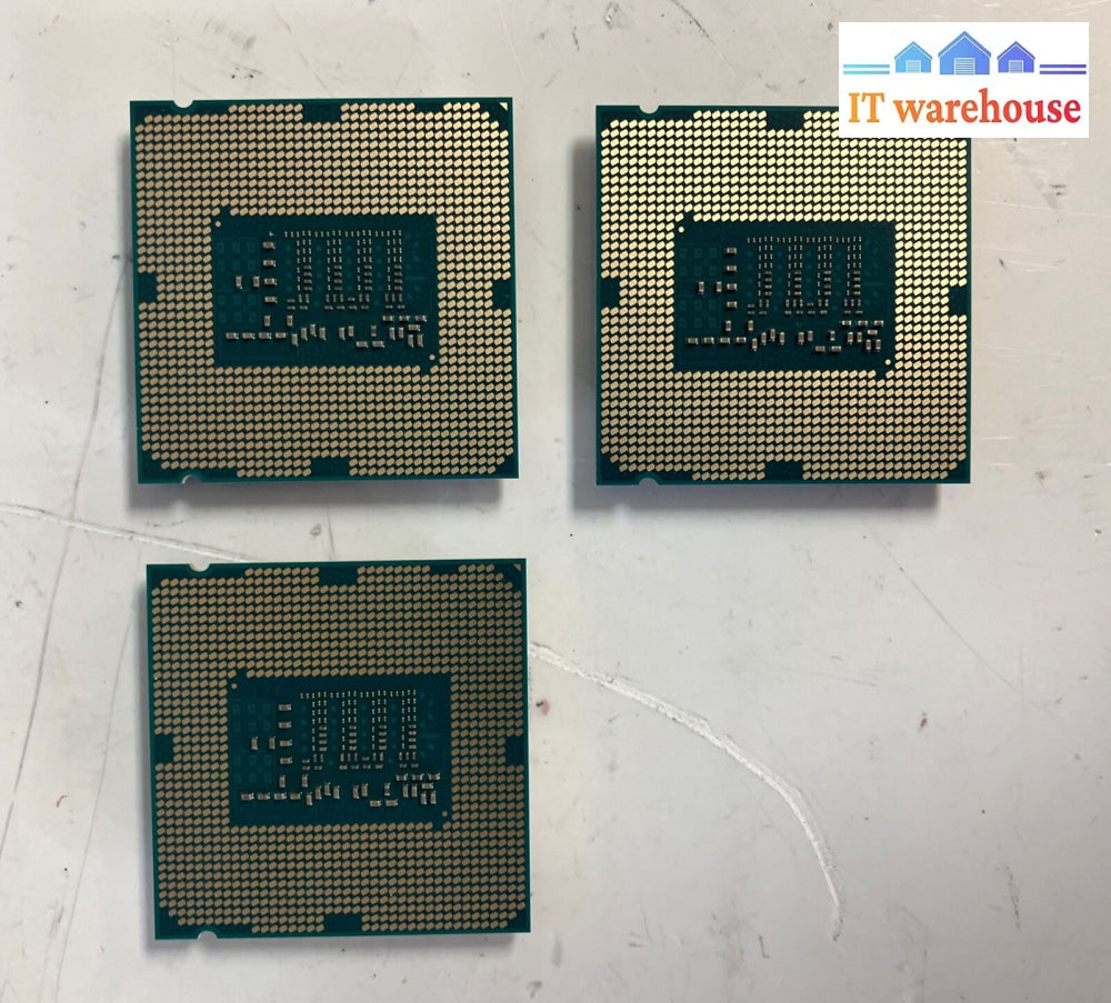 (Lot 3X) Intel Core I7-4790 3.60Ghz Quad-Core Lga 1150 8Mb Cpu Processor Sr1Qf ~