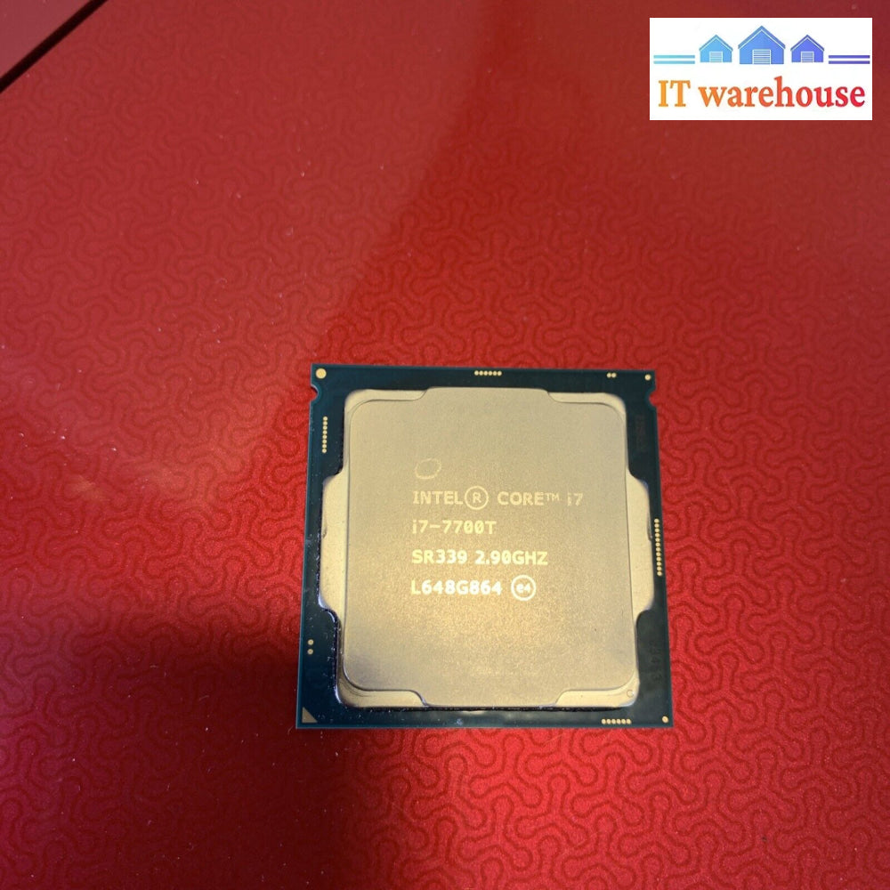 Intel Core I7-7700T 2.90Ghz Quad-Core 8Mb Lga 1151 Desktop Cpu Processor (Sr339)