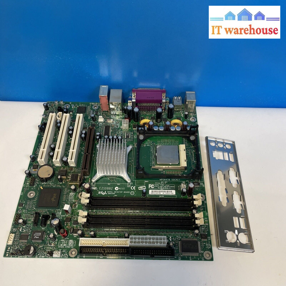 Intel D865Grh Socket 478 Intel Motherboard C49314-201 W P4 3.0Ghz/2M Cpu