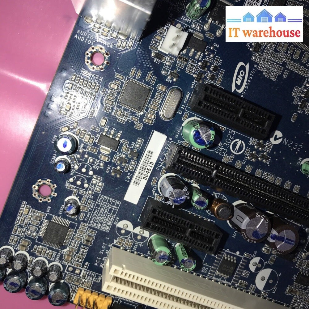 Intel Desktop Motherboard E27729-310 Model: Dg45Id With Quad Core Q8200 Cpu