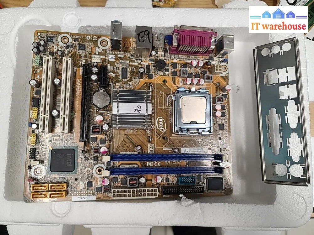 - Intel Dg41Wv E90316 Lga775 Motherboard With Cpu E5700 Tested