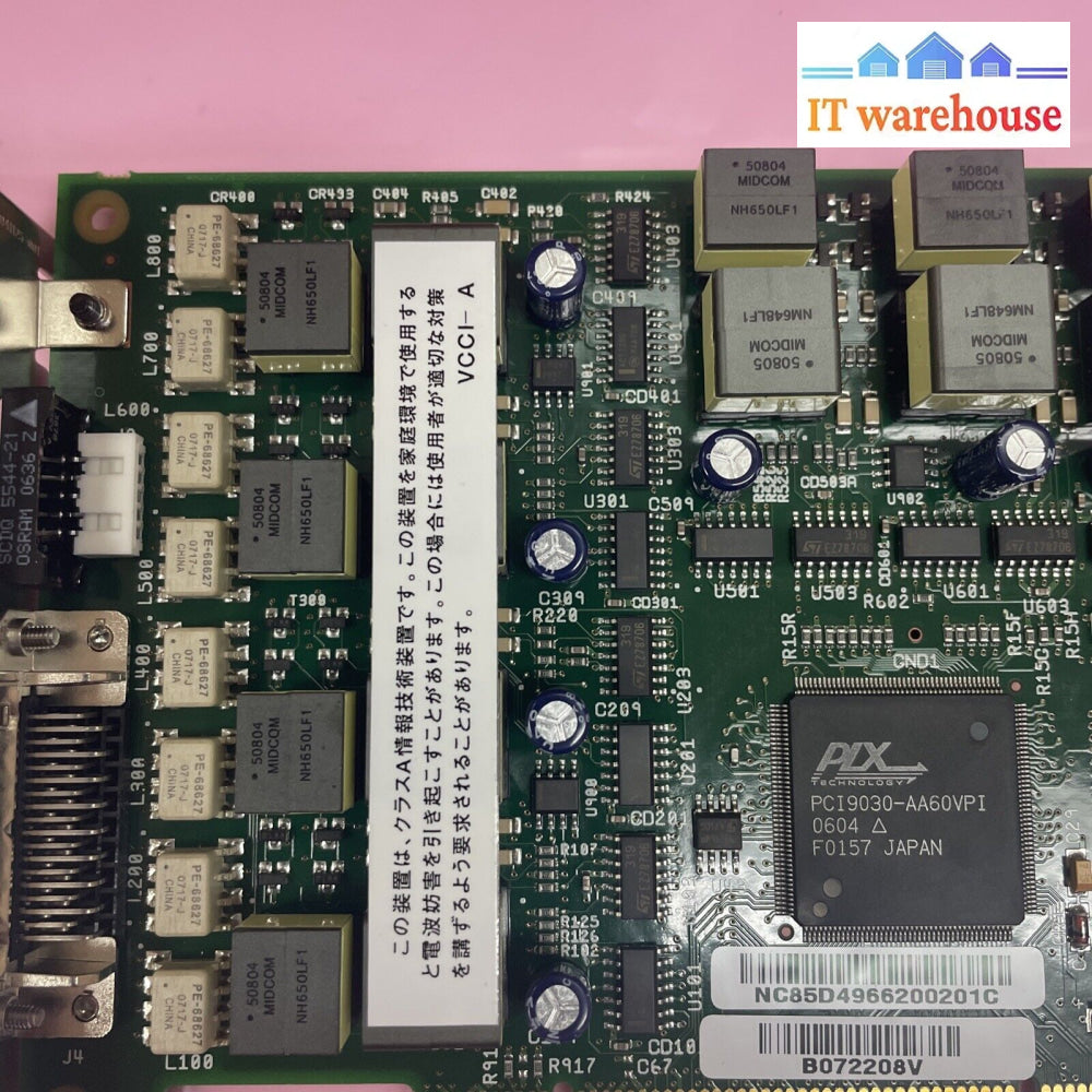 Intel Dialogic D/82Jct-U Pci Pbx Integration Board 04-5501-001 82Jct