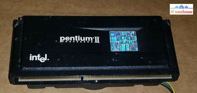 Intel Pentium Ii 266 - 80522Px266512 B80522P266512 Cpu Processor With Fan