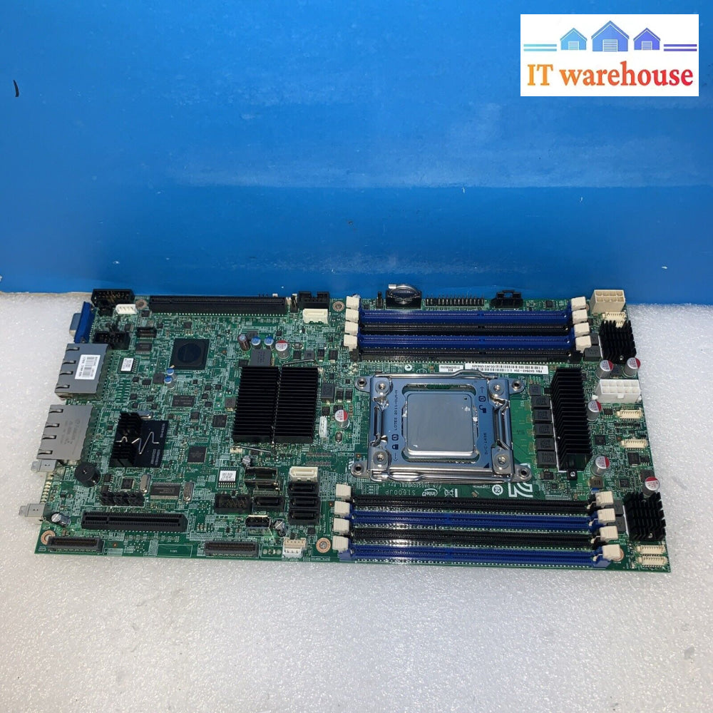 Intel S1600Jp R1000 Lga 2011 Ddr3 Server Motherboard G42643 W/E5-2609 V2 Cpu