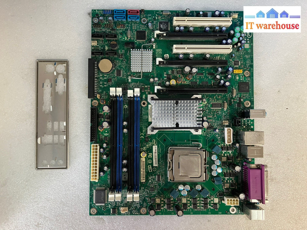 ~Intel S975Xbx2 Atx Workstation Motherboard Lga 775 Ddr2 W/ C2D 6600 + I/O Plate