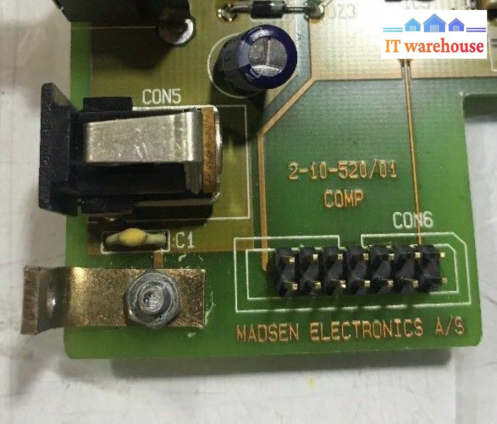 - Interface Card Madsen Electronics A/S 2-10-520 For Orbiter 922 Audiometer @@@