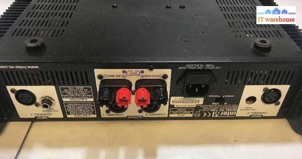 - Interm R300 Plus Reference Amplifier (Tmp)