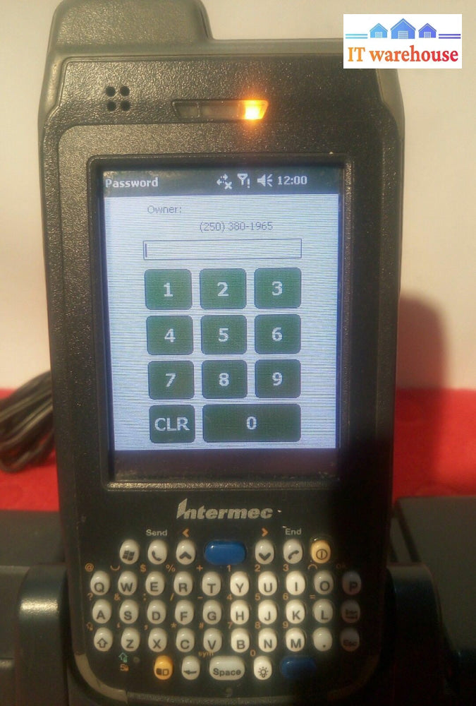 - Intermec Cn4 Mobile Computer With Charger And Extra Battery (No Stylus)