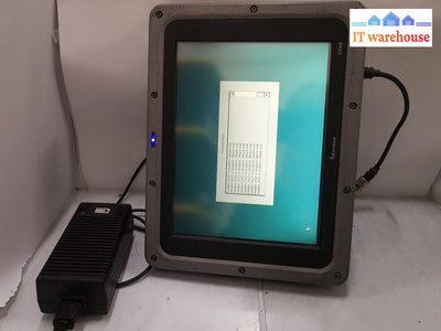 * Intermec Cv60 Industrial 12’ Touchscreen Computer W/Ac Adapter (No Os)