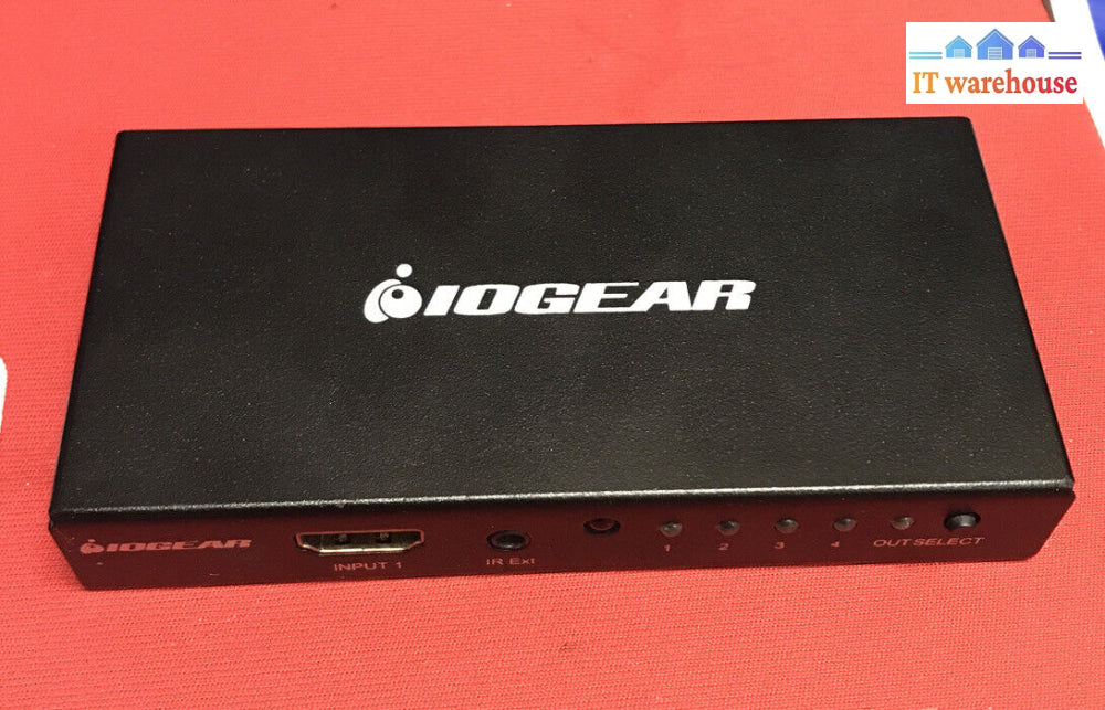 Iogear Ghdsw4K4 4-Port 4K Hdmi Switch (No Remote)