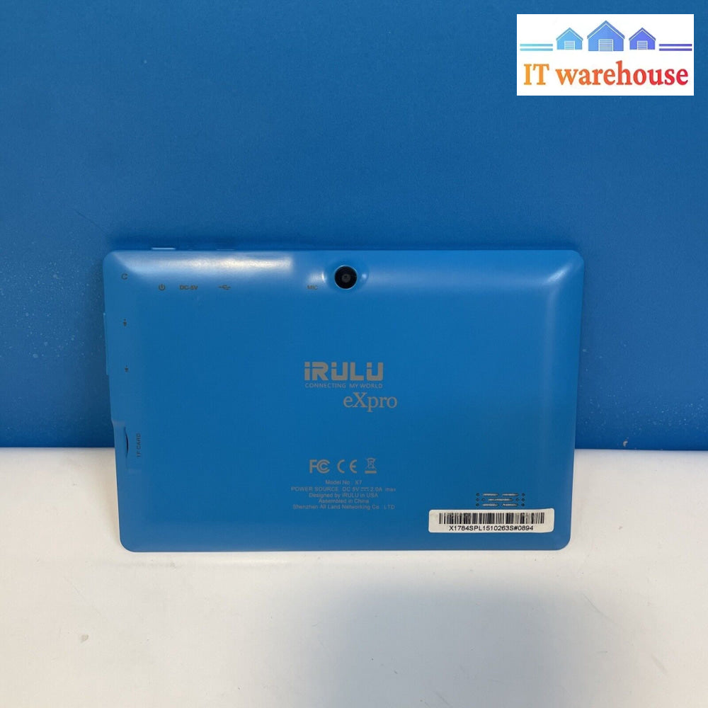 Irulu Expro X7 7 Inch Android Tablet