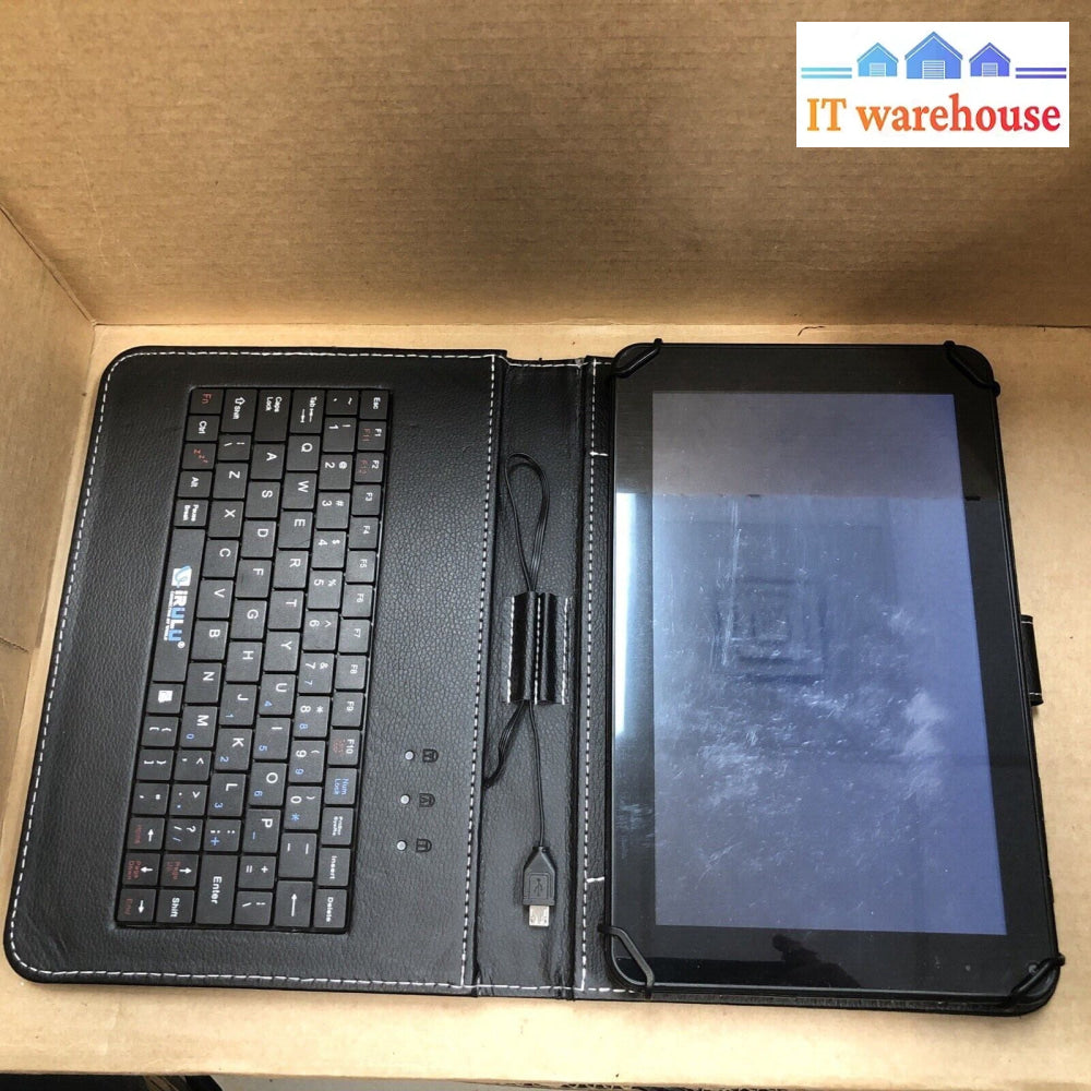 $ Irulu Expro X9 9 Inch Android Tablet /W Keyboard (Can’t Power On) As-Is