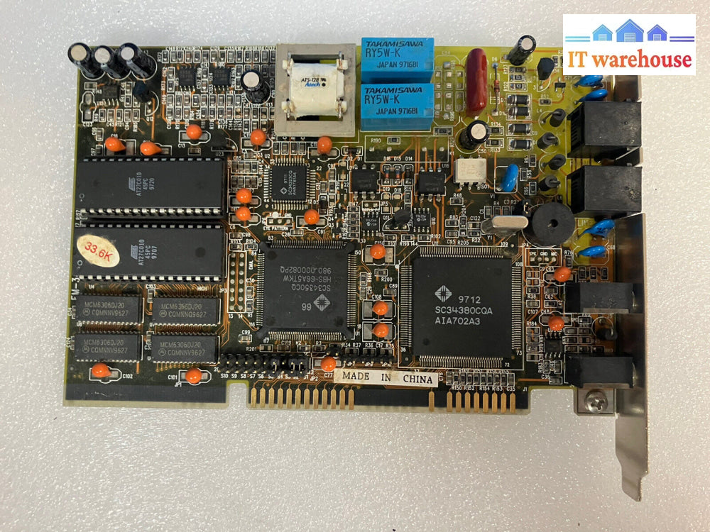 ~ Isa Modem 56K Zoltrix Fm-3485 Card