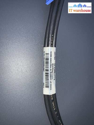 J9578A Hp E3800 0.5M Stacking Cable 5184-6421 Rev N