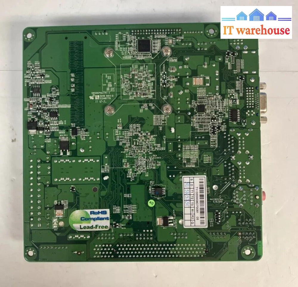 Jetway Nf81-T56N-Lf Ddr3 Motherboard With Amd Eontario Cpu & I/O Shield ~