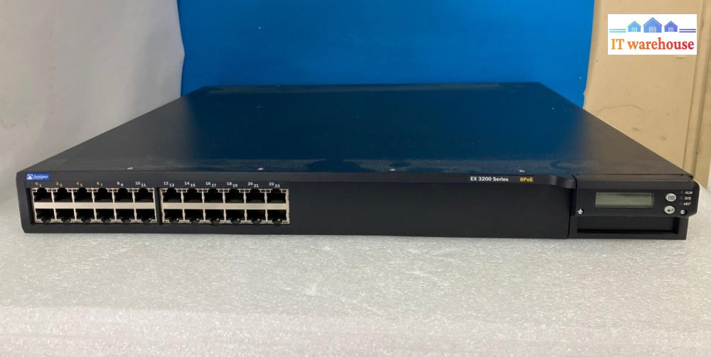 Juniper Ex3200 Series Ex3200-24T 24-Ports Gigabit Ethernet Switch 750-021261 ~