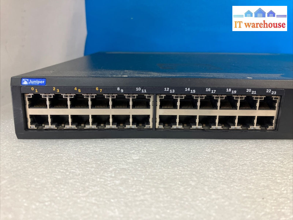 Juniper Ex3200 Series Ex3200-24T 24-Ports Gigabit Ethernet Switch 750-021261 ~