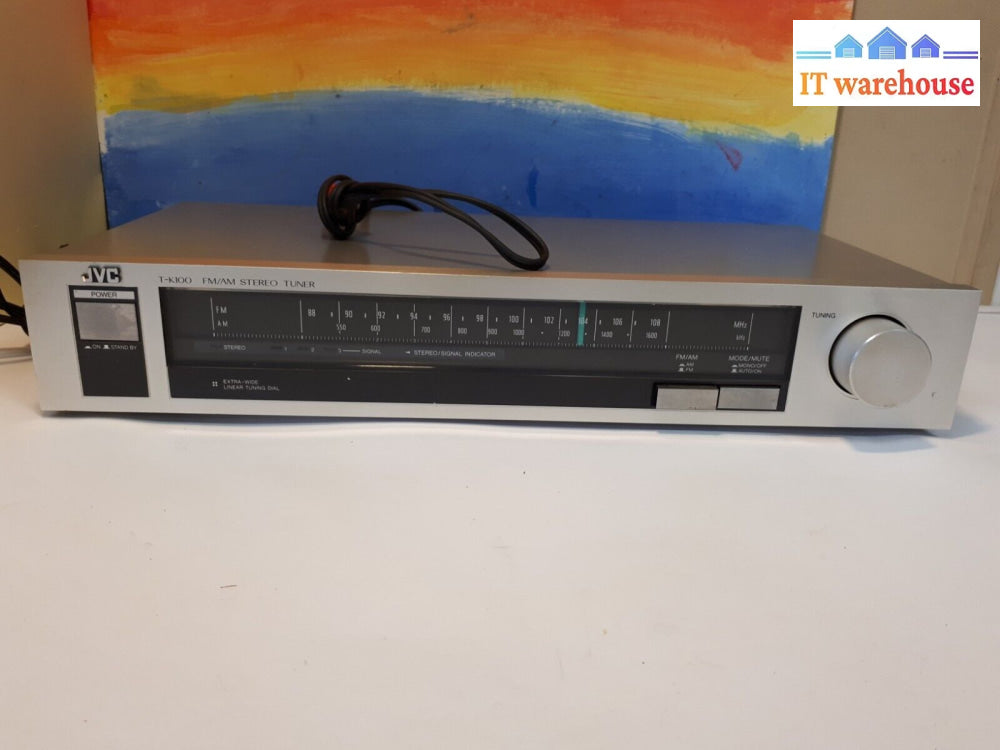 $ Jvc T-K100 Fm/Am Stereo Tuner