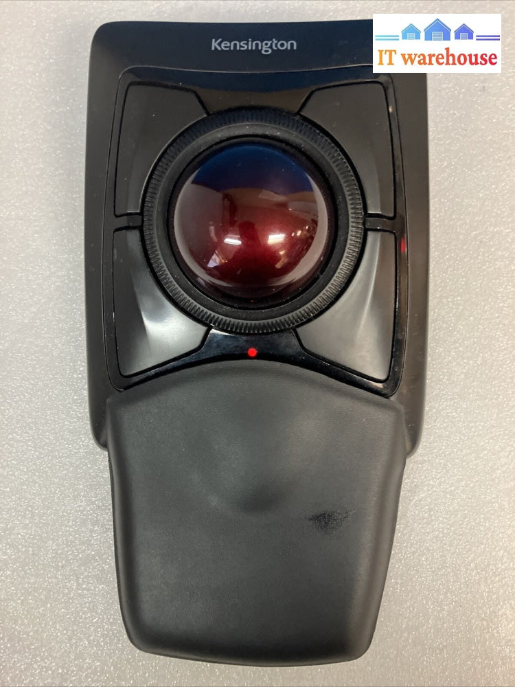 ~Kensington M01497-M Expert Trackball Mouse Wireless Ergonomic Palm Rest *Tested