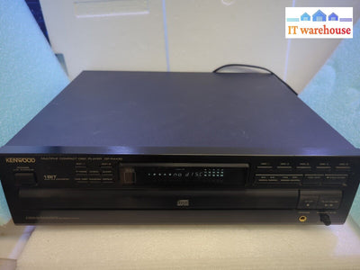 Kenwood Dp-R4430 5Cd Multiple Compact Disc Player Tested (No Remote) -