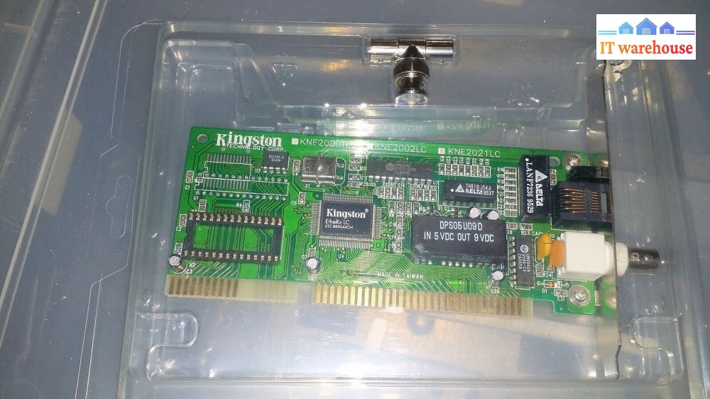 Kingston Ethernet Card With Coaxial Connector Kne2021Lc