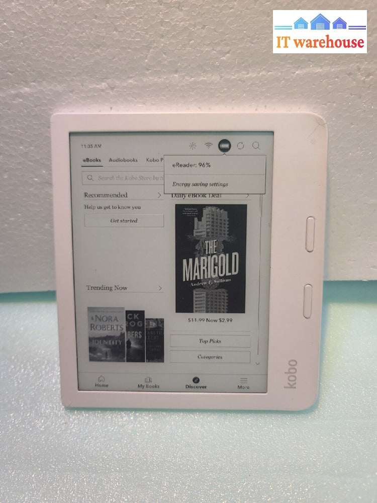 - Kobo Libra 2 N418 7’ Ereader Touchscreen Wifi 32Gb