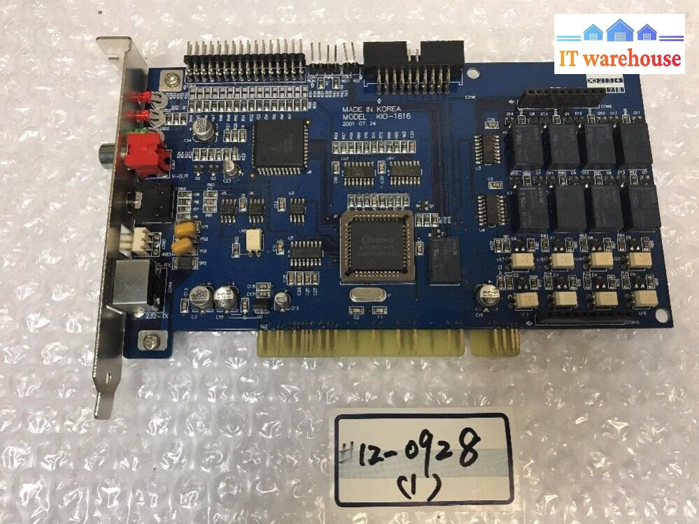 - Kodicom Kio-1616 120Fps Dvr Extended Alert Board Pci Card