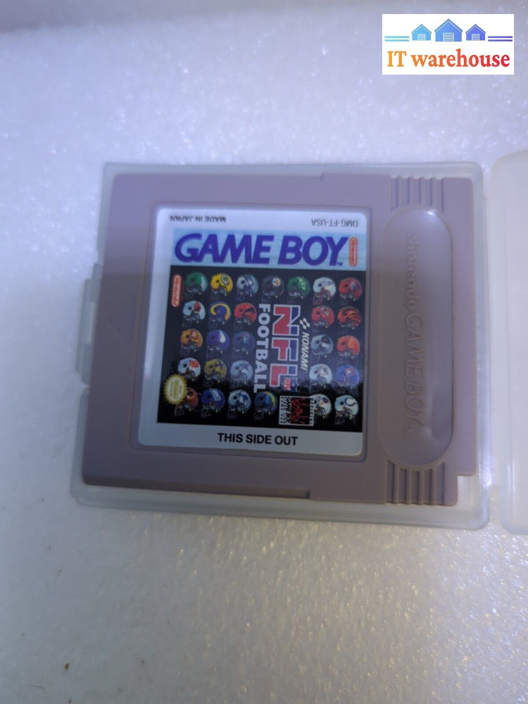 Konami Nfl Football Dmg-Ft-Usa Game Cartridge For Nintendo Gameboy -