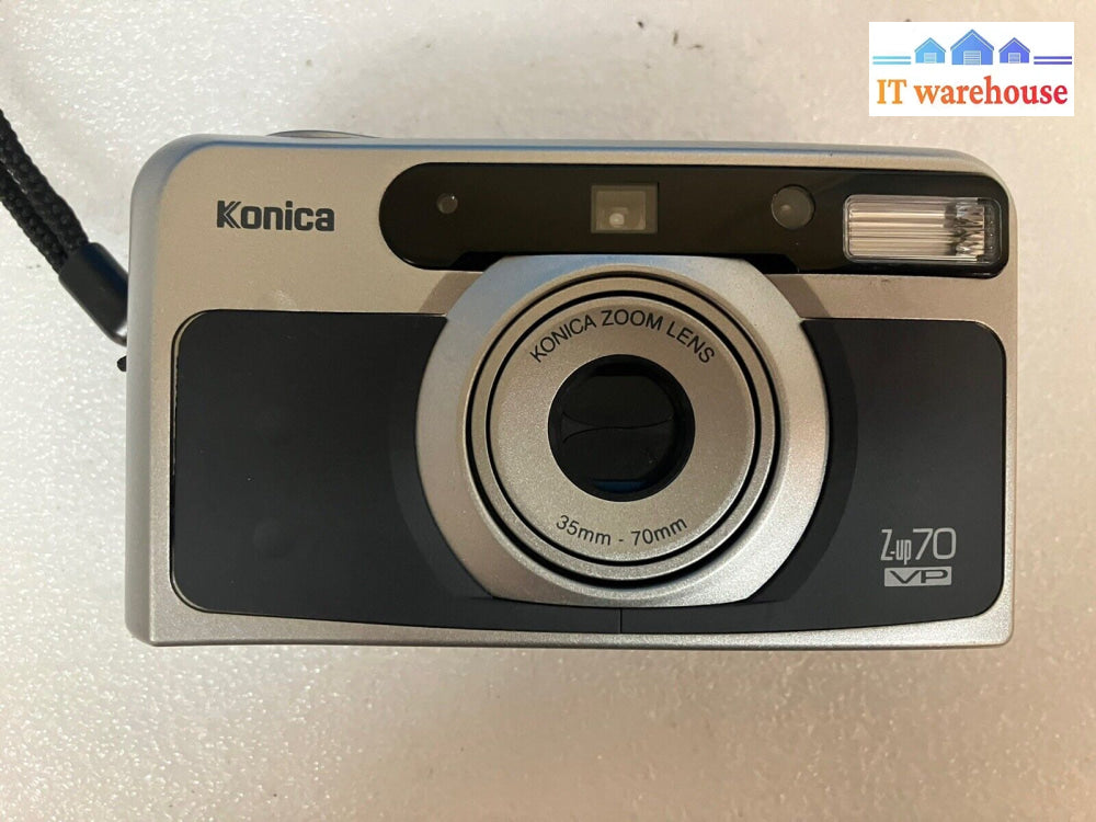 ~Konica Z-Up 70 Vp 35-70Mm Zoom 35Mm Auto Focus Compact Film Camera (No Battery)