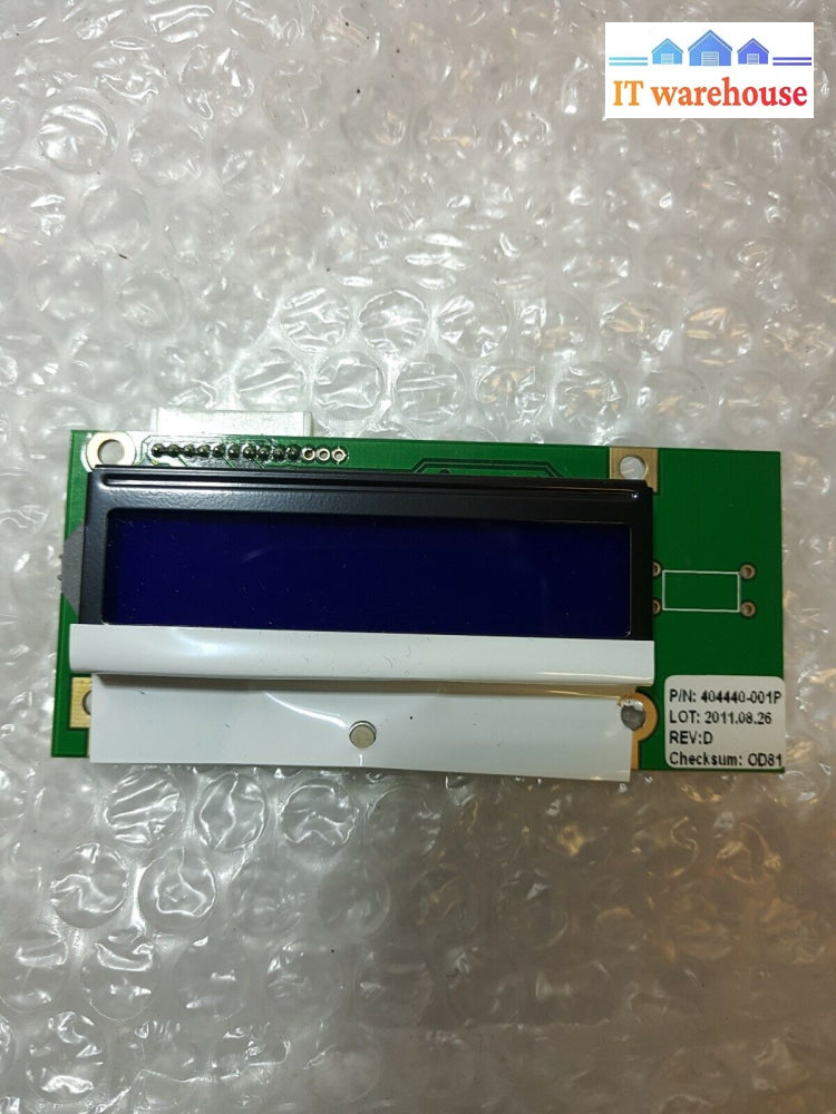 - Lcd Module 404440-001P For Zebra P120I Card Printer Tested