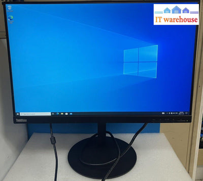 ~Lenovo 01Yy058 T23D-10 Thinkvision 22.5’ Rotation Monitor With Adjustable Stand