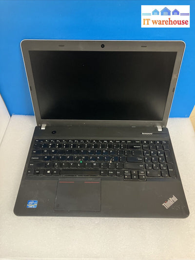 ~ Lenovo Edge 15.6’ Laptop I3-3120M Cpu /8Gb Ram /250Gb Ssd (Battery Dead Read)