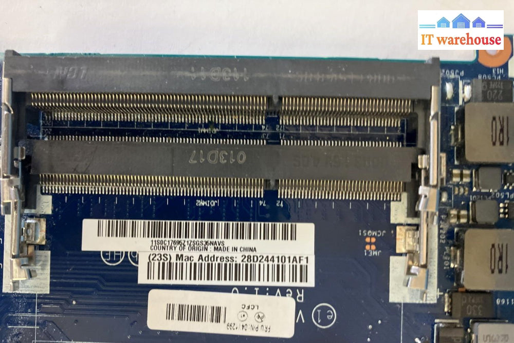 Lenovo Ideapad E531 Laptop Motherboard Nm-A044 With Intel Core I3-3120M Cpu ~