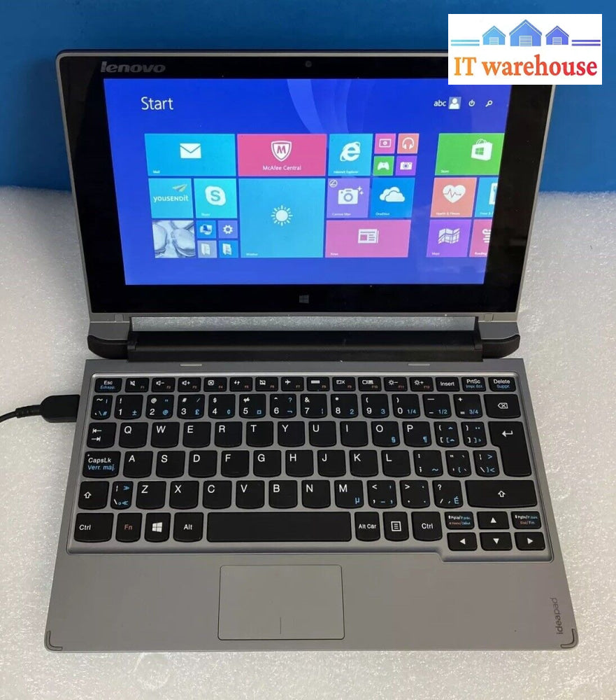 Lenovo Ideapad Flex 10 Touchscreen Laptop Celeron N Cpu 2Gb Ram (Bad Battery) ~