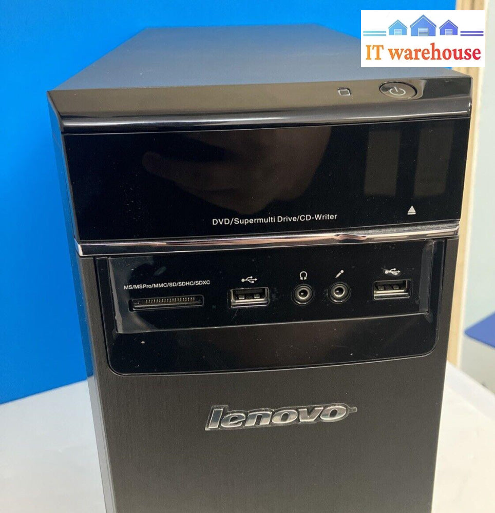 Lenovo Model 90Bg Desktop Amd A10-7800 R7 Cpu / 16Gb Ram 240Gb Ssd Win 10 ~