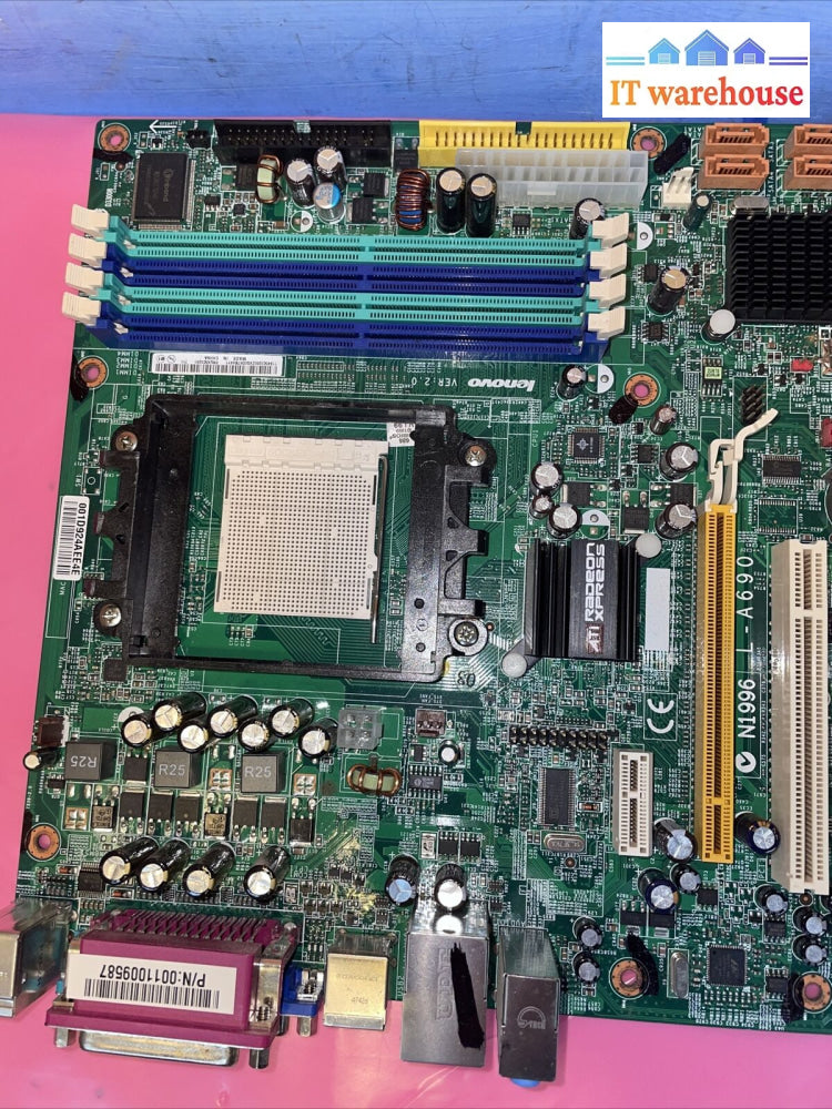 Lenovo N1996 L-A690 Motherboard Rs-690Mm Am2/3 (No Io Plate)