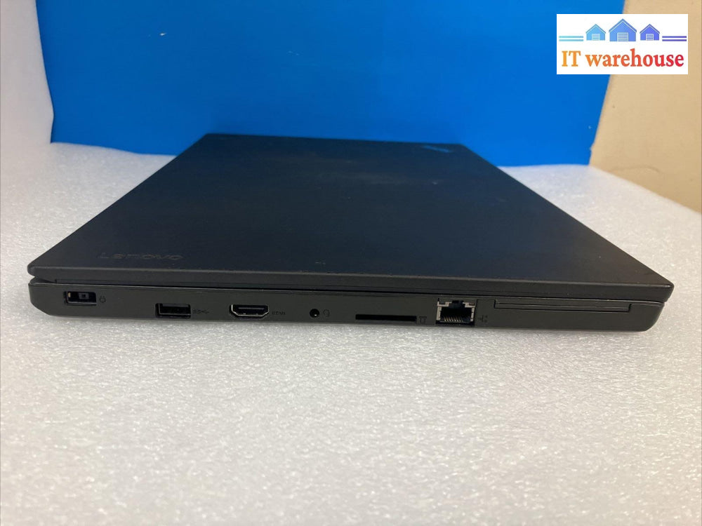 Lenovo T560 15.6’ Laptop Intel Cpu / No Ram Hdd (For Parts As Is Read) ~