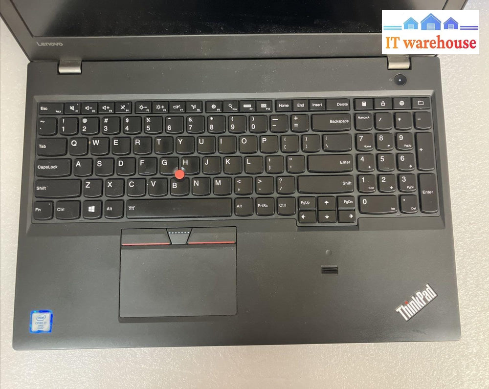 Lenovo T560 15.6’ Laptop Intel Cpu / No Ram Hdd (For Parts As Is Read) ~