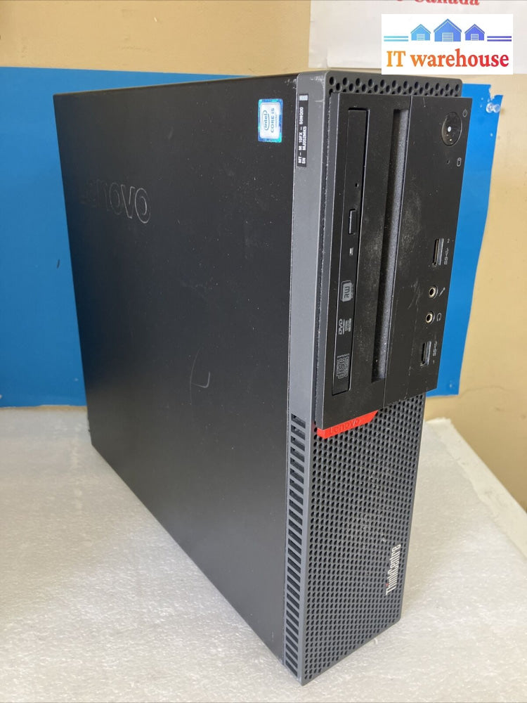 Lenovo Think Centre M800 Sff Desktop I5-6500 Cpu / 8Gb Ram 256Gb Ssd Win10 ~