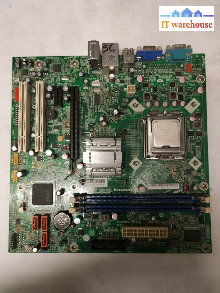 - Lenovo Thinkcentre 71Y6942 M70E Lga 775/Socket Ddr3 Motherboard W/E8400 Cpu