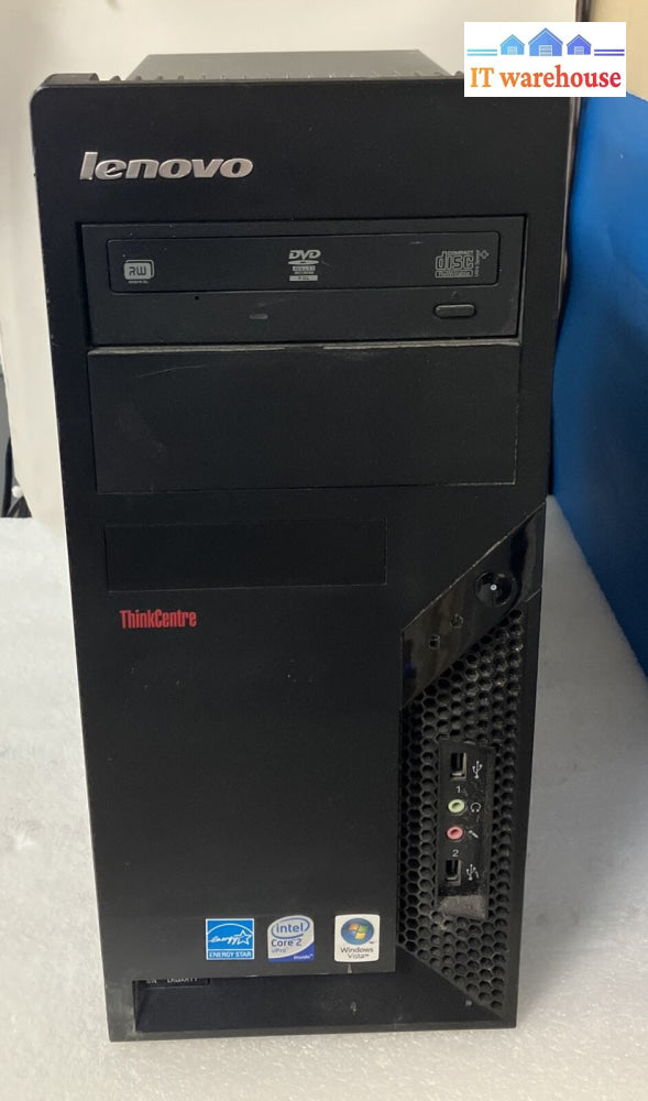 Lenovo Thinkcentre A93 Desktop Intel Core 2 Duo Cpu / 2Gb Ram 500Gb Hdd Xp ~